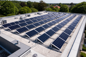 Photovoltaik Flachdach